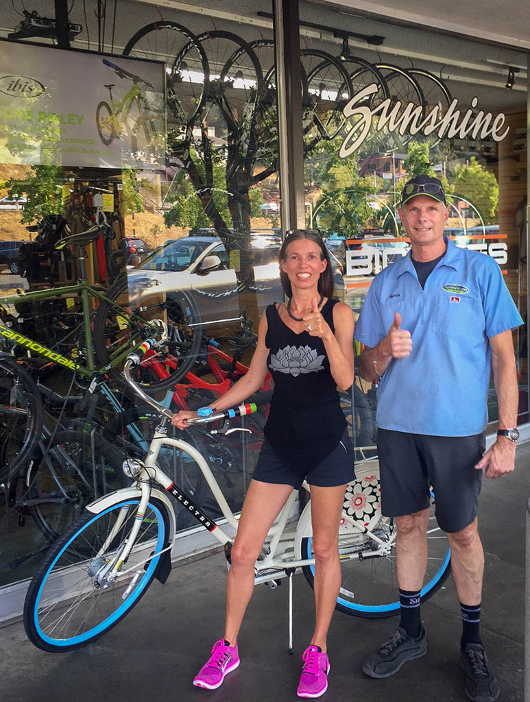 Congratulations to our 2 Good Earth Natural Foods bike giveaway winners!