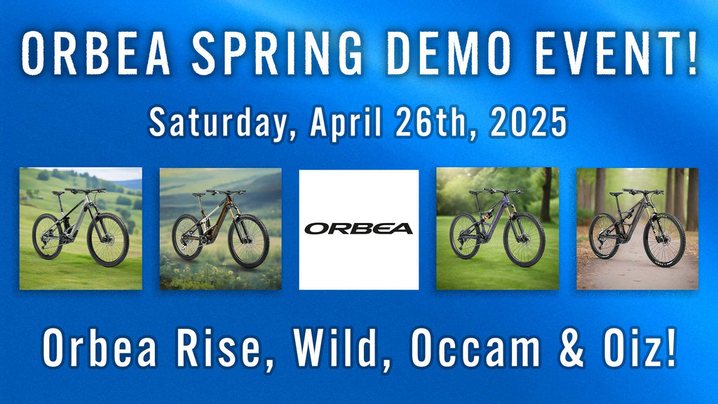 Great Success with our Orbea Demo Event - April 26th, 2025